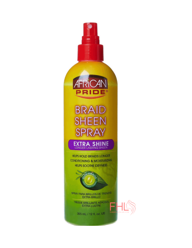 African Pride Braid Sheen Spray Extra Shine African Pride Braid Sheen Spray Extra Shine